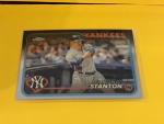 2024 Topps Chrome Giancarlo Stanton #275 Base & Negative   Refractor  Nice