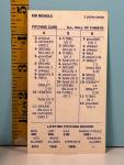 🔥 Strat-O-Matic Hall of Famers KID NICHOLS 1898 Double Sided Game Card 🔥