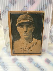 Paul Waner Pittsburgh Pirates NL #34 Baseball Sports Trading Card Card Stock 