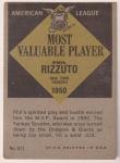 1961 Topps Phil Rizzuto, Shortstop, New York Yankees- 1950 A. L. MVP- # 471(C)