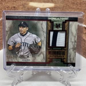 2025 Topps Museum Collection Ichiro Suziki /15 Meaningful Materials (Game Used)