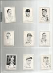 1950 Callahan Hall of Fame baseball card near set (60 of 61; missing Joe Tinker)