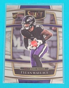 2021 Panini Select RC #78 Tylan Wallace Baltimore Ravens FOOTBALL Card U8