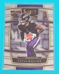 2021 Panini Select RC #78 Tylan Wallace Baltimore Ravens FOOTBALL Card U8
