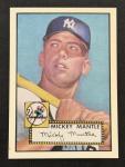 1991 Topps East Coast National Show Reprints - Mickey Mantle Yankees HOF