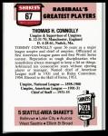 Tommy Connolly 1976 Shakey's Baseball's Greatest Players Umpire #NA