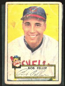 Bob Feller 1952 Topps A #88 Cleveland Indians