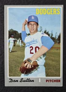 Don Sutton 1970 Topps Card #622, Los Angeles Dodgers  - READ