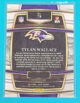 2021 Panini Select RC #78 Tylan Wallace Baltimore Ravens FOOTBALL Card U8