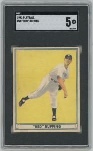 1941 Play Ball 20 Ruffing SGC 5 717480