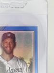 2022 Topps Gallery Clayton Kershaw #33 Blue Serial #/75 Los Angeles Dodgers