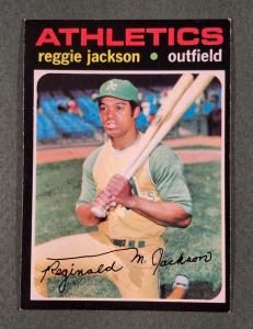 1971 Topps - Reggie Jackson #20    VG/EX to EX