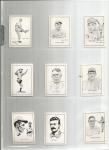 1950 Callahan Hall of Fame baseball card near set (60 of 61; missing Joe Tinker)
