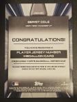 2022 Topps Gerrit Cole Player Jersey Number Medallion Commemorative Relics