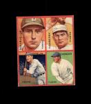 1935 GOUDEY (R321) 4 in 1 Baseball Cards - You Pick - Complete Your Set