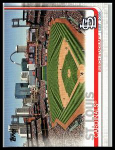 2019 Topps #31 Busch Stadium St. Louis Cardinals
