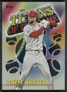2026 Topps Series 1 - #TOG-18 BRYCE HARPER - Titans Of The Game - Phillies 🔥⚾️