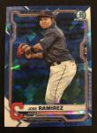 2021 Bowman Chrome JOSE RAMIREZ BLUE SAPPHIRE #19 CLEVELAND GUARDIANS