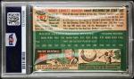 1954 Topps HEINIE MANUSH #187 - PSA 4 VGEX  (Washington Senators)