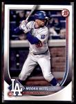 2025 Bowman Paper Mookie Betts Los Angeles Dodgers #16  5 Card Lot