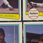 4x 1982 Donruss Reggie Jackson and Dave Winfield New York Yankees NM+