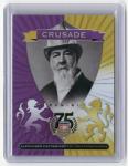 Alexander Cartwright #/50 2014 Panini Hall of Fame Crusades Purple #9