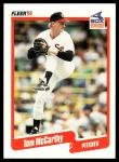 Tom McCarthy 1990 Fleer #541 Chicago White Sox 31701 Baseball Card