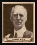 1940 Play Ball #132 Connie Mack - VG 