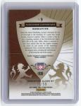 Alexander Cartwright #/50 2014 Panini Hall of Fame Crusades Purple #9