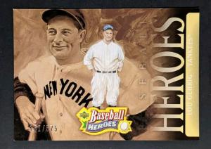 Lou Gehrig 2005 Upper Deck Baseball Heroes #155 SP /575