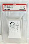 Jimmie Collins 1950 Callahan Hof Psa 8 