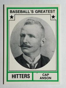 1982 TCMA Greatest Hitters #27 Cap Anson