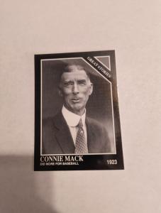 Connie Mack 1992 Conlon Collection Sports Card #439
