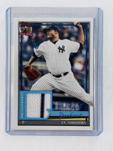 2026 Topps Major League Material CC Sabathia Yankees
