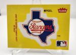 1986 Fleer Texas Rangers Logo #17 Jack Chesbro Back