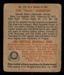 1949 BOWMAN #210 JOE GORDON INDIANS VG SET BREAK 549084 (KYCARDS)