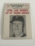 1961 NU-CARD SCOOPS CY YOUNG HIGH GRADE SET