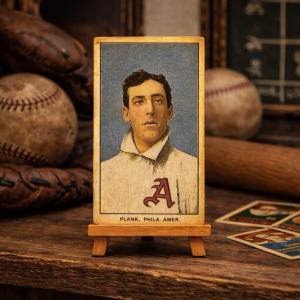 Eddie Plank T206 Piedmont Design • Novelty “Vintage-Style” Reprint Display Card