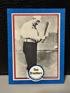 1976 Shakey's Baseball's Hall of Fame - Dan Brouthers #30 (RC)