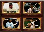 COLOR TV '55 LOT OF 4: TED WILLIAMS DUKE SNIDER MUSIAL JACKIE ROBINSON / NM+ 
