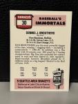 1976 Shakey's Baseball's Hall of Fame - Dan Brouthers #30 (RC)