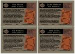 COLOR TV '55 LOT OF 4: TED WILLIAMS DUKE SNIDER MUSIAL JACKIE ROBINSON / NM+ 