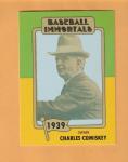 Charles Comiskey Chicago White Sox 1980-87 SSPC HOF #19 6S