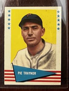 1961 Fleer Baseball Greats - Pie Traynor #144