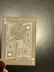 2026 Series 1 All Kings Ronald Acuna  Atlanta Braves Light Enchanced Collectors