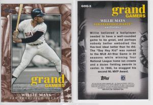 1986-2026 Topps Panini  UD WILLIE MAYS San Francisco Giants CHOOSE YOUR CARD HOF