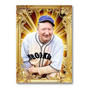 Dazzy Vance Golden Icon Art Card 02/20 Starpop Signed Trading Card Short Print