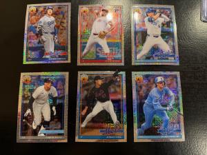 2026 Topps Baseball Series 1 Chrome 1991 Silver Pack Mojo Refractor U You Pick