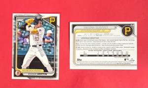 2024 Bowman Draft #BD-22 Konnor Griffin 1st Bowman - Pittsburgh - 50 available!