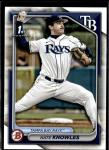2024 Bowman Draft Paper Nate Knowles Tampa Bay Rays #BD-153 5 Card Lot